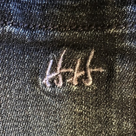 HOPE & HOWARD Slim Crop Dark Wash Jeans   26/2 - Picture 8 of 12